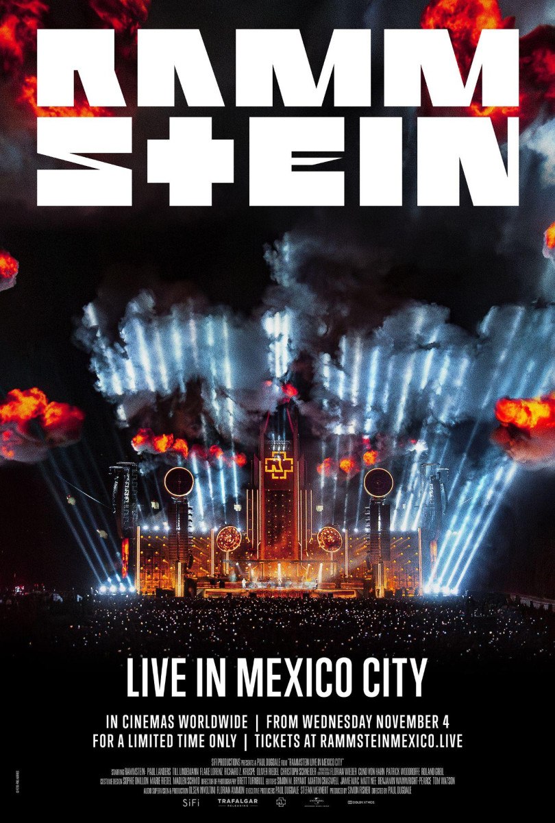 RAMMSTEIN kündigen mit "LIVE IN MEXICO CITY" Konzertfilm und Livealbum an / ab 4.11.26 im Kino