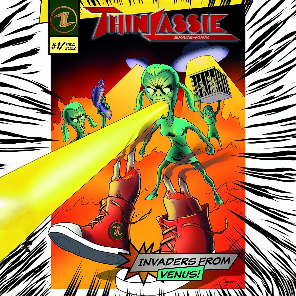 Thin Lassie – Invaders From Venus!