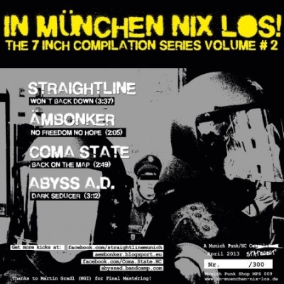 Nothing Happening in Munich! – The 7 Inch Compilation Series Volume #2