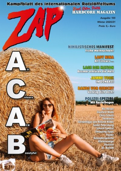 ZAP – Nr. 155 – (Winter 2020/21 – 60 Seiten – 5€)