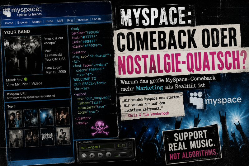 Bringen die Vanderhook-Brüder Myspace zurück?