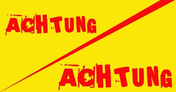Achtung Achtung