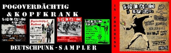 Pogoverdächtig & Kopfkrank - DtschPunk Sampler Reihe