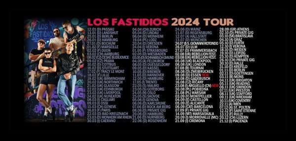 Los Fastidios - Back To Blackpool - New Videoclip + Aktuelle Tourdaten
