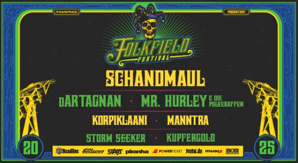 FOLKFIELD FESTIVAL 2025 ist am 13.09.25