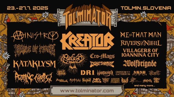 TOLMINATOR Metal Fest - Finales Line Up!
