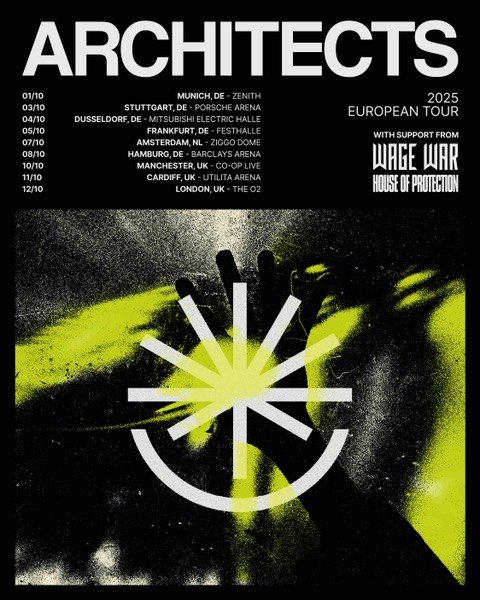 ARCHITECTS - Headline-Tour im Herbst!