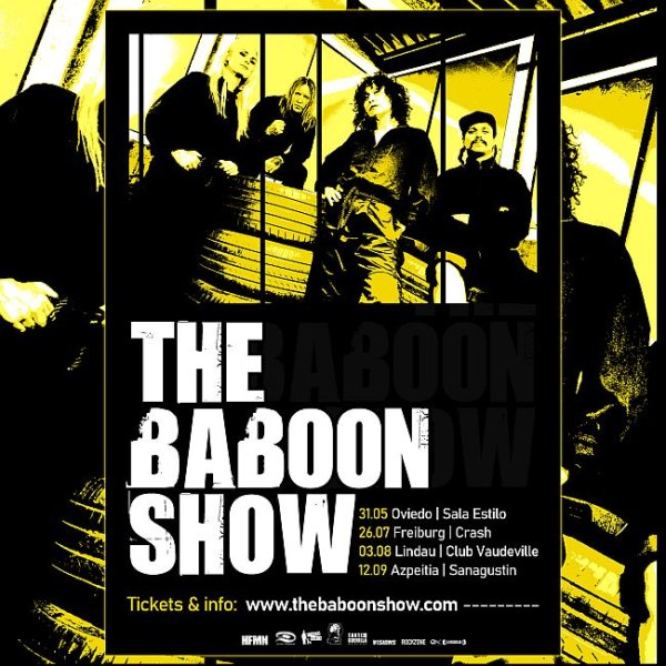 The Baboon Show (SWE) - Exclusive Club Shows Announcement!