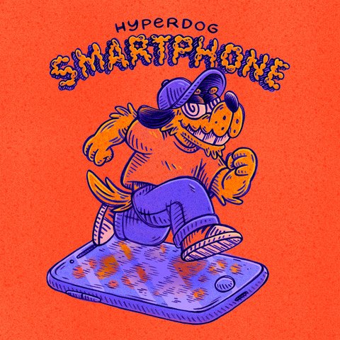 HYPERDOG - verarbeiten ihre Hassliebe zum - Smartphone -