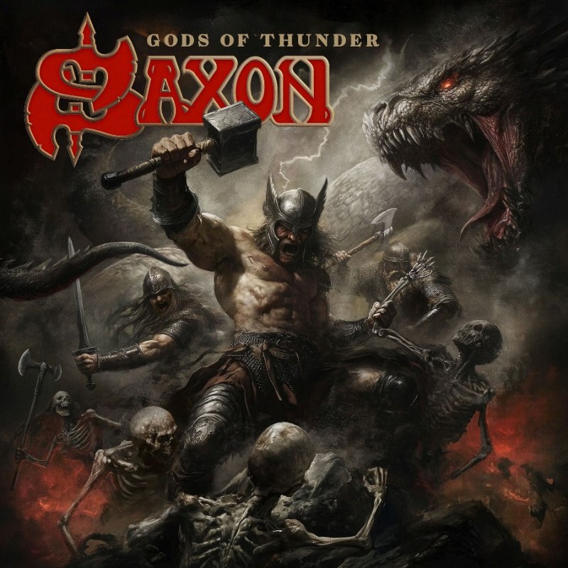 SAXON kündigen neues Studioalbum "GODS OF THUNDER" für den 22.01.27 an // Titelsong out now