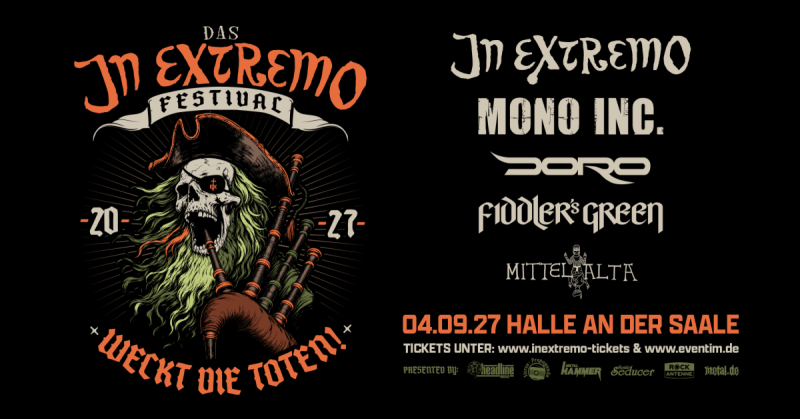 IN EXTREMO kündigen "Weckt Die Toten – Das In Extremo Festival" für 2027 an