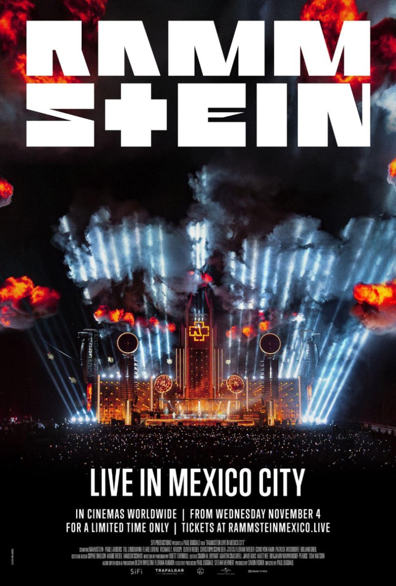 RAMMSTEIN kündigen mit "LIVE IN MEXICO CITY" Konzertfilm und Livealbum an / ab 4.11.26 im Kino