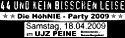 HöhNIE-Party am 18.04. im UJZ Peine