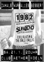 21.1.: Supabond, 1982 und Evil Klöten & The Dalli Dallis