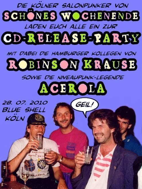 SCHÖNES WOCHENENDE - CD Release Party - 28.07.2010