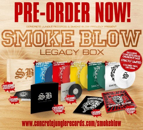 SMOKE BLOW - Legacy Box und Hamburg Support Bekanntgabe !