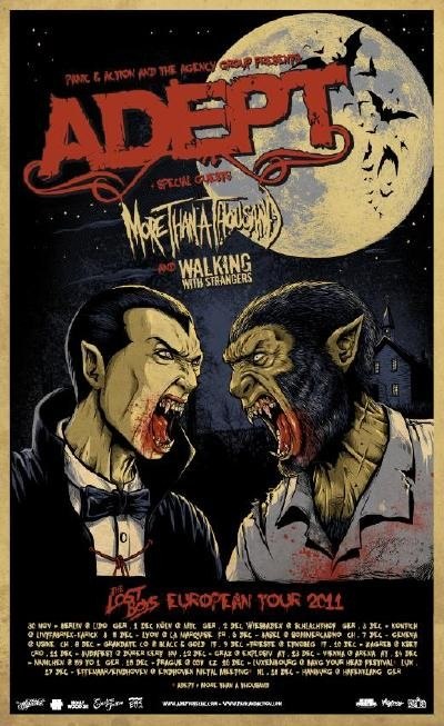 TOUR: ADEPT und WALKING WITH STRANGERS
