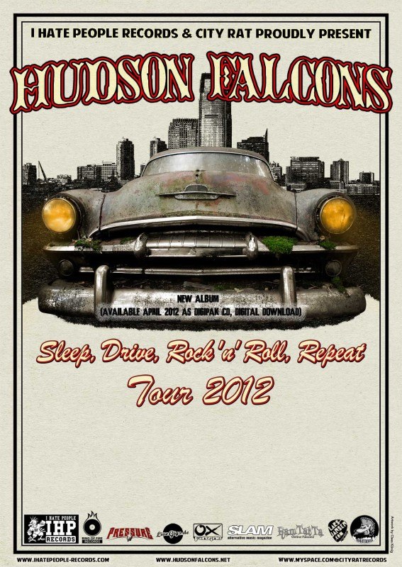 Ramtatta.de präsentiert: HUDSON FALCONS - Rock'n'Roll Punkrock from New Jersey - Tour 2012