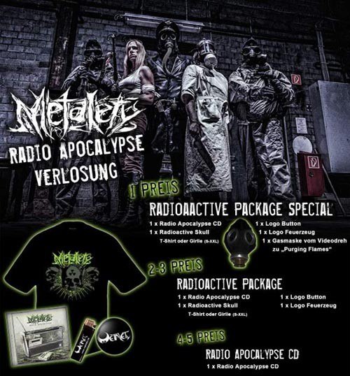 METALETY is giving away cool packages on Facebook to celebrate their new album