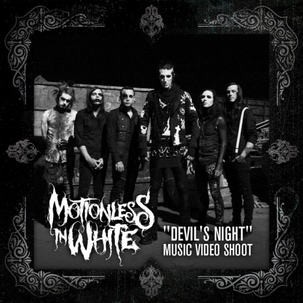MOTIONLESS IN WHITE - DEVIL`S NIGHT - VIDEOCLIP !