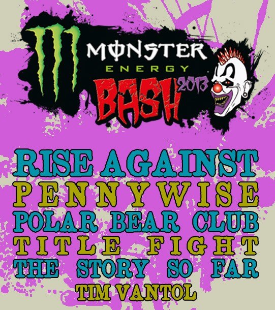 MONSTER BASH 2013 - Berlin & München mit Rise Against & Pennywise