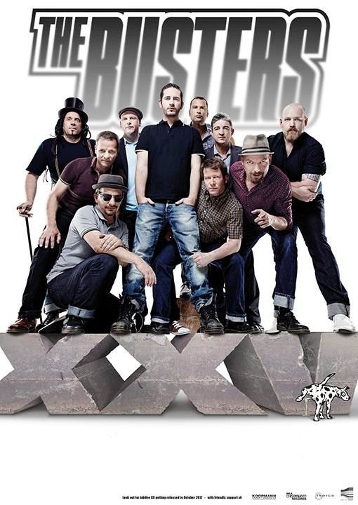 THE BUSTERS: Neue Homepage und XXV-Tour 2013
