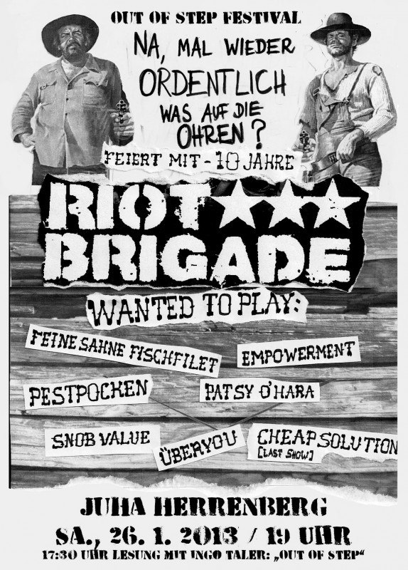 RIOT BRIGADE 10-JAHRES-FEIER UND EP!