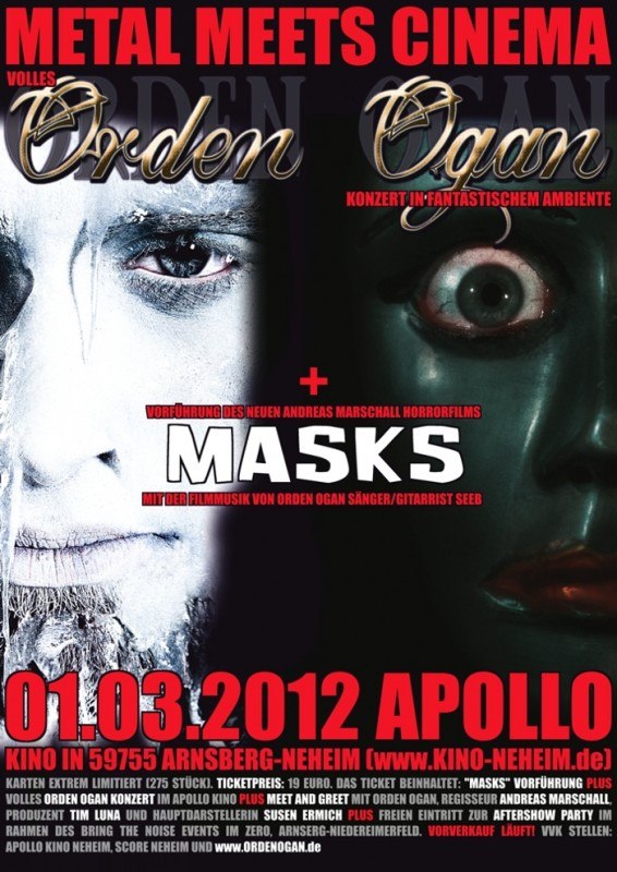 Metal Meets Cinema: Konzert plus Horrorfilm im Apollo Kino in Arnsberg-Neheim