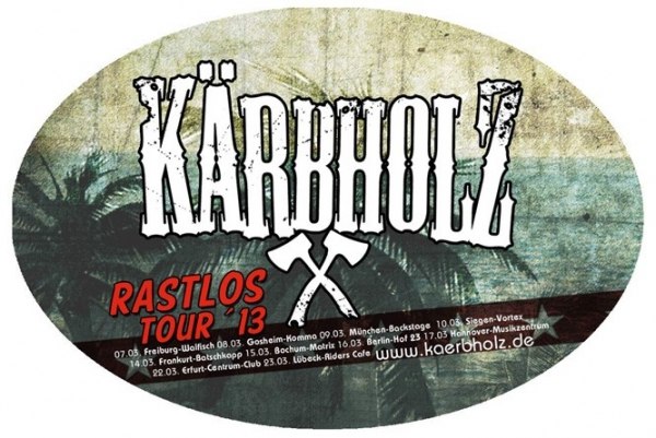 Kärbholz: Chart-Einstieg und ausverkaufte Show in Siegen