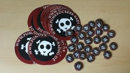 Punkrockers Radio offers merch for donations