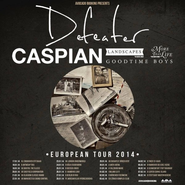 CASPIAN: TOURDATEN FÜR DIE TOUR IN 2014