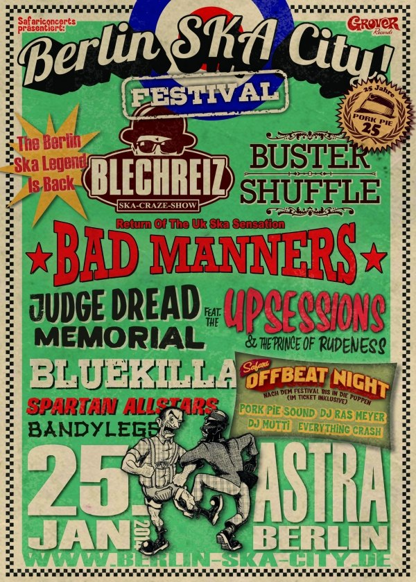 BERLIN SKA CITY FESTIVAL 25.01.2014