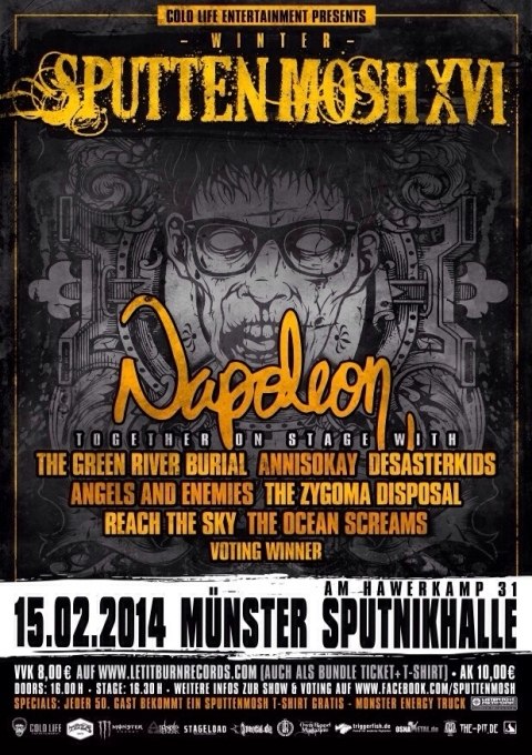 SPUTTENMOSH XVI - on February 15 in Münster