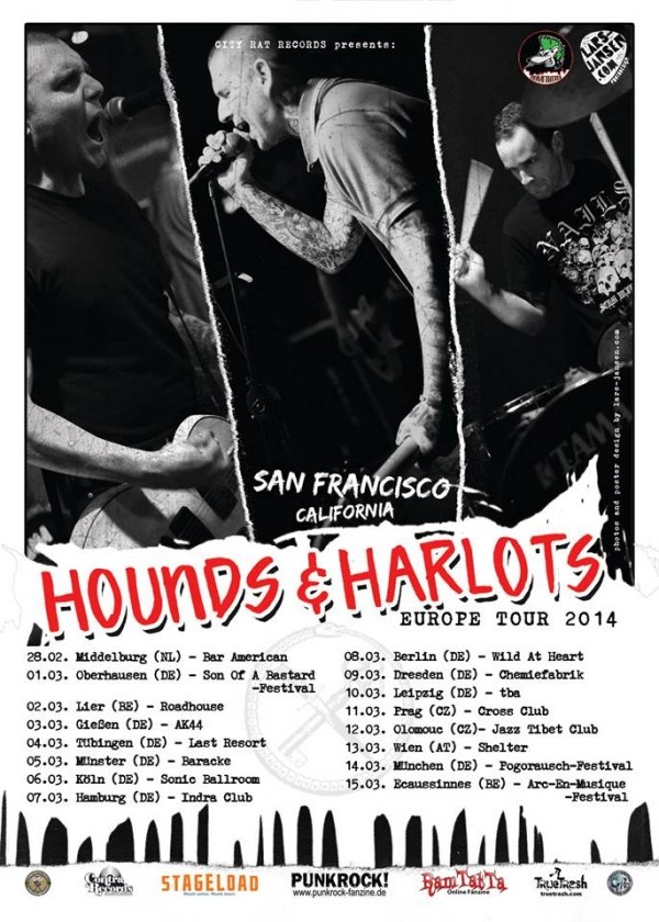 RAMTATTA.DE PRÄSENTIERT: Hounds&Harlots (Streetpunk/San Francisco)