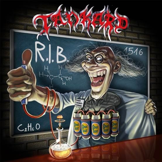 Tankard: "R.I.B." Coverartwork und Tracklist