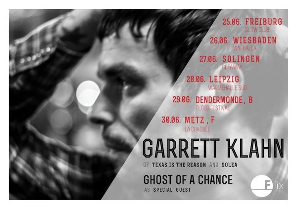 Garrett Klahn (Texas Is The Reason) - Solo Tour