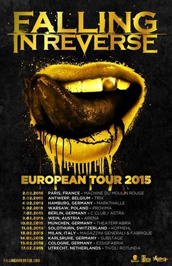 FALLING IN REVERSE - Tourdaten !
