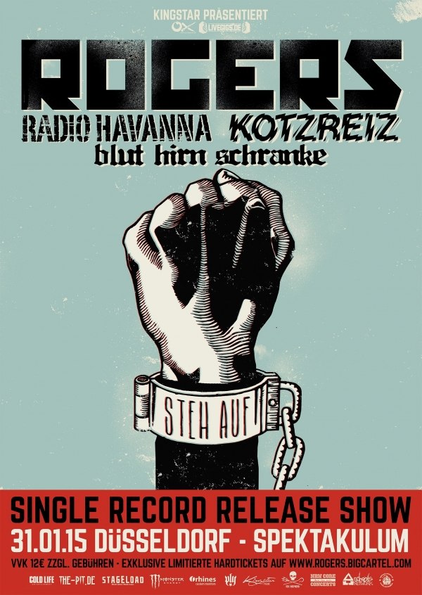 ROGERS - VIDEO ZUR NEUEN SINGLE "STEH AUF" !
