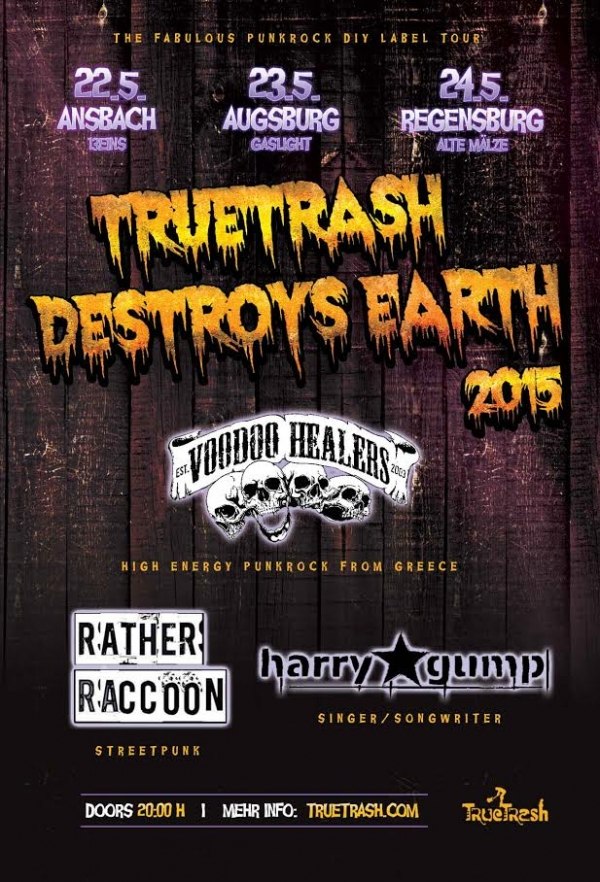 True Trash Records kündigen Label-Tour an!