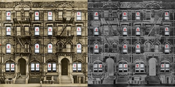 LED ZEPPELIN: Legendäres Doppel-Album "Physical Graffiti" rockt sich in die Top 5 der Charts