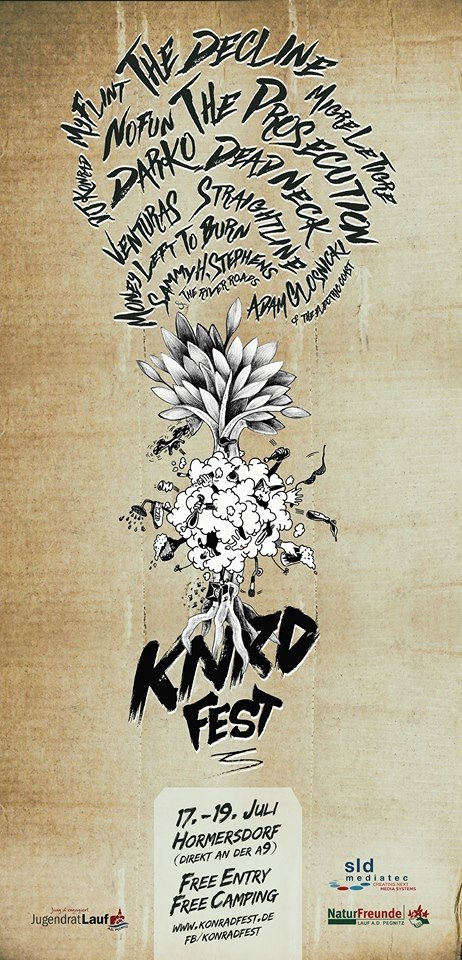 KNRD Fest - DIY Punkrock Festival 17. bis 19. Juli 2015