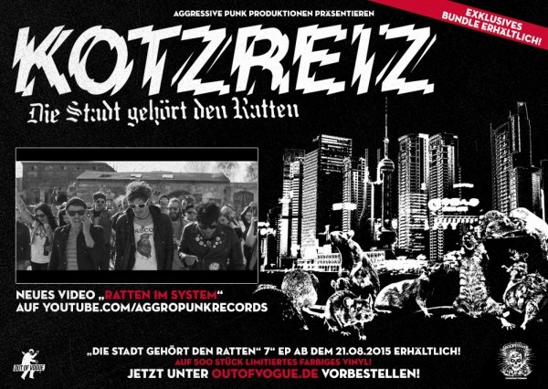 NEW KOTZREIZ VIDEO & 7" EP PRE-ORDER
