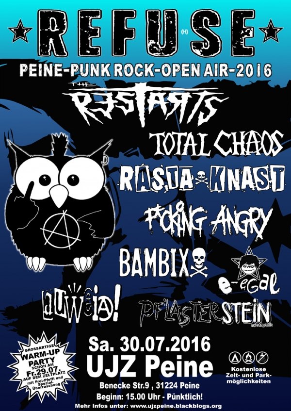 Refuse Open Air 30.7. Peine