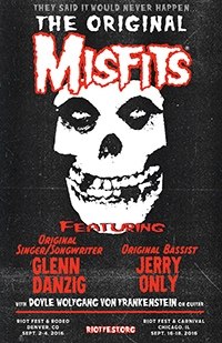 The Original MISFITS live