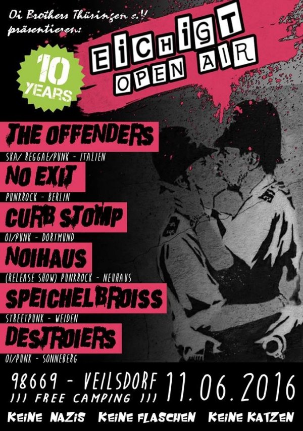 11.JUN Eichigt Open Air - 10 Jahre Punkrock