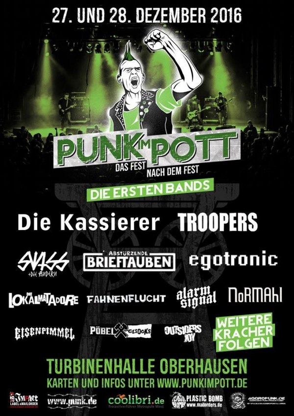 Punk Im Pott 27.12.16 - Mi, 28.12.16