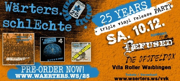 Wärters schlEchte celebrate a quarter century of schlEchte music