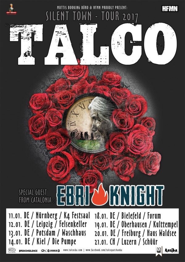 TALCO: AKTUELLE TOURDATEN