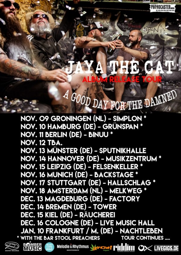 Neues JAYA THE CAT Video - "Sweet Eurotrash"