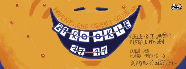 Rookie-Records Fest on 11.11.2017 at the Goldenen Salon des Hafenklang (Hamburg)